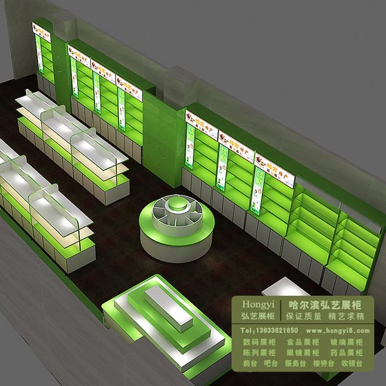 綠色農(nóng)業(yè)特產(chǎn)展廳制作