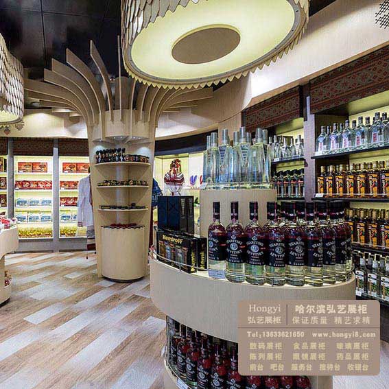 特產(chǎn)酒類展廳制作